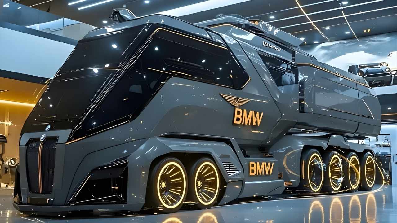 2025 BMW Luxury Camper Van With Premium Interior and Smart Features