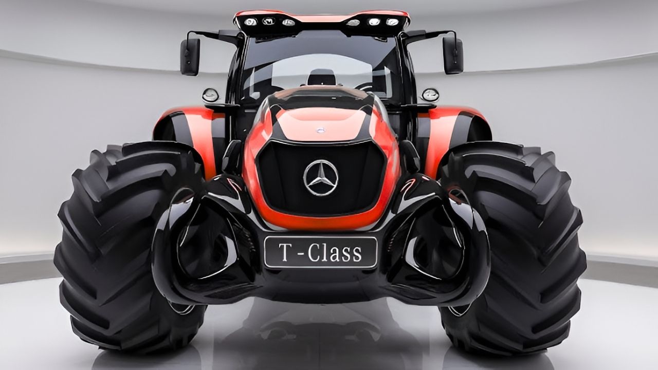 Mercedes-Benz U-325 Tractor: Redefining Modern Farming with Innovation and Advanced Technology